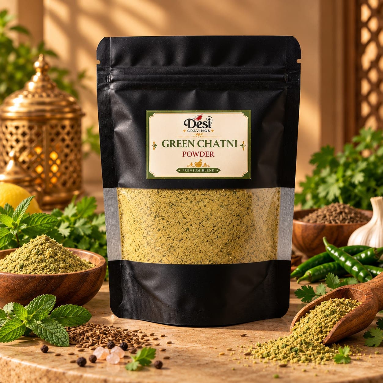 Chatni Powder homemade by Desi Cravings
